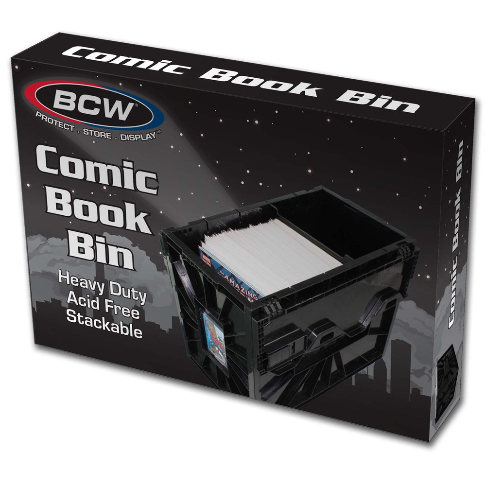 BCW Comic Bin 'Short' Black - Supplies - Image - Pop Weasel