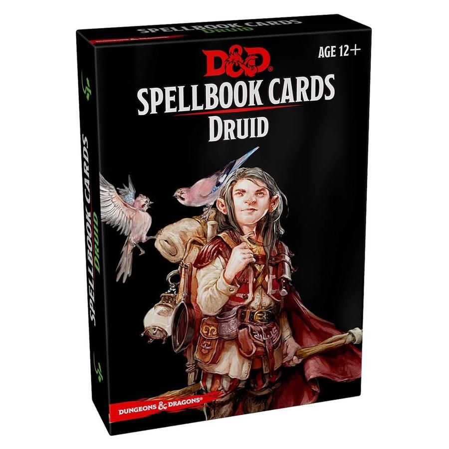 Pop Weasel Image of D&D Spellbook Cards Druid Deck (131 Cards) Revised 2018 Edition - RPG - Image - Pop Weasel