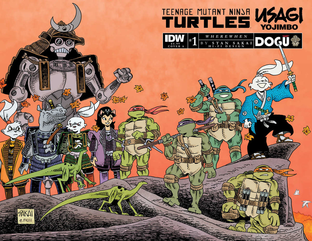 Teenage Mutant Ninja Turtles Usagi Yojimbo Wherewhen - Comics - Image - Pop Weasel