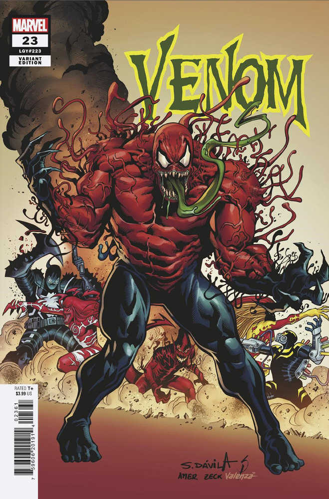 Venom 23 Sergio Davila Homage Variant - Comics - Image - Pop Weasel