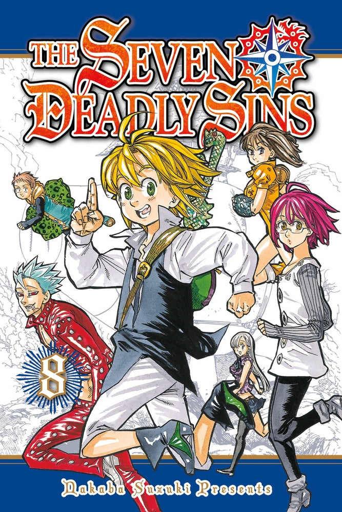 Front Cover The Seven Deadly Sins 08 ISBN 9781612628295 - Manga - Image - Pop Weasel