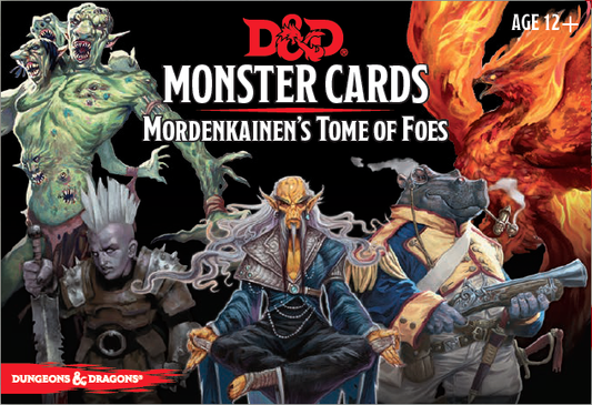 Pop Weasel Image of D&D Spellbook Cards Mordenkainens Tome of Foes Deck