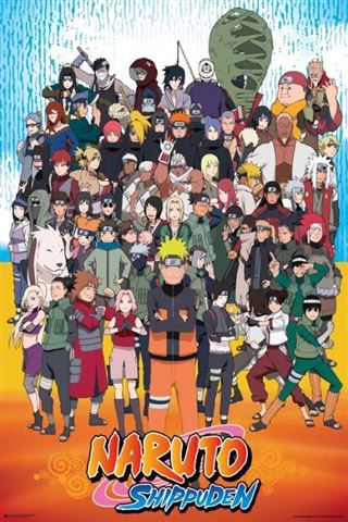 Pop Weasel Image of Naruto Shippuden Cast Poster - Posters - Image - Pop Weasel