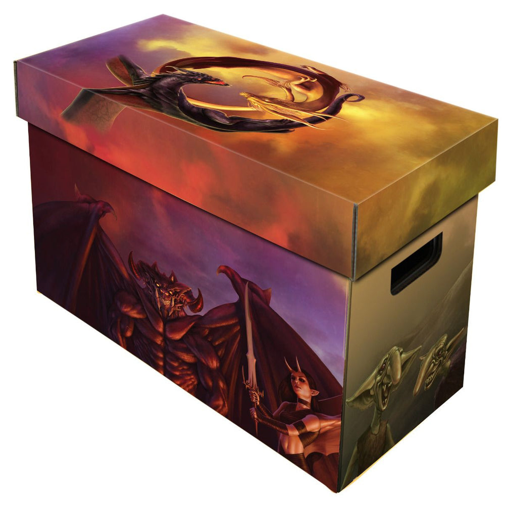 BCW Magazine Storage Box Good vs Evil - Comic Accessories - Image - Pop Weasel