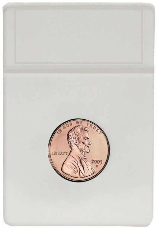 BCW Currency Display Slab Inserts White Penny - Collectable Storage - Image - Pop Weasel