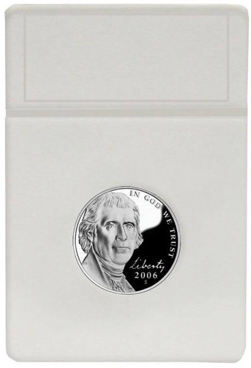 BCW Currency Display Slab Inserts White Nickel - Collectable Storage - Image - Pop Weasel