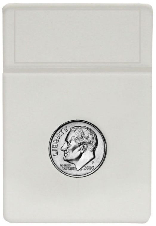 BCW Currency Display Slab Inserts White Dime - Collectable Storage - Image - Pop Weasel