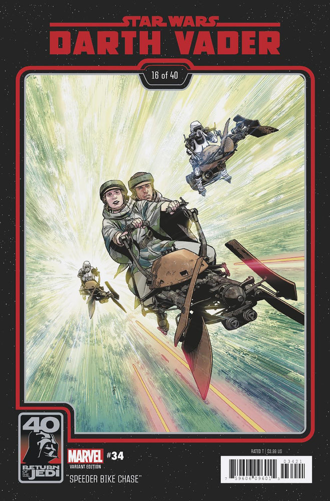 Star Wars: Darth Vader 34 Chris Sprouse Return Of The Jedi 40th Anniversary Vari Ant - Comics - Image - Pop Weasel