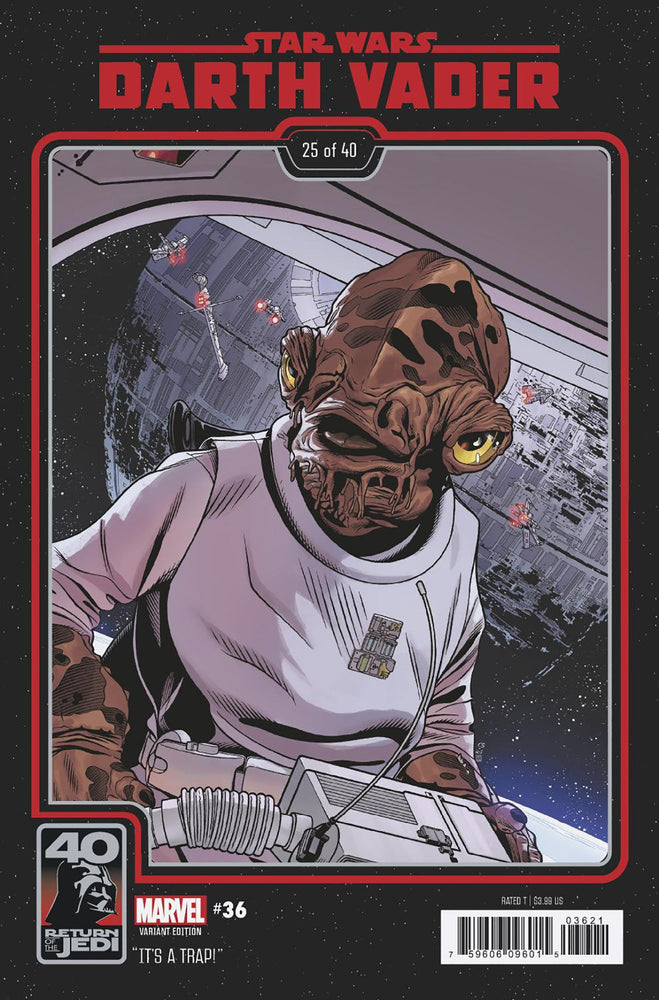 Star Wars: Darth Vader 36 Chris Sprouse Return Of The Jedi 40th Anniversary Variant - Comics - Image - Pop Weasel