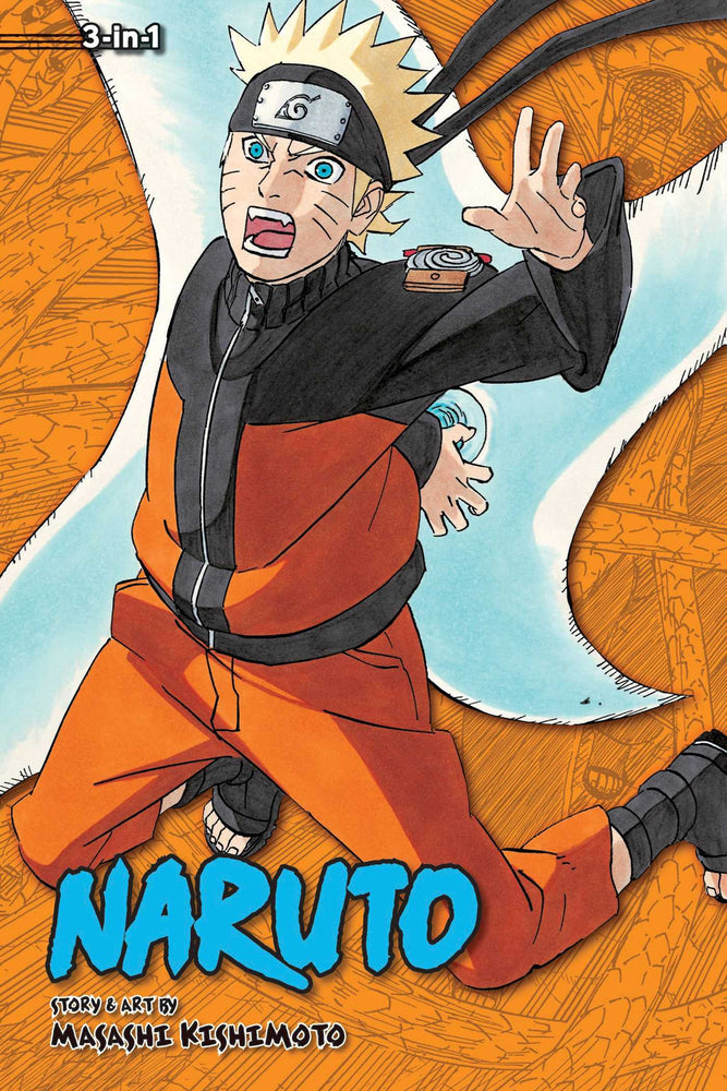 Front Cover - Naruto (3-in-1 Edition), Vol. 19 Includes Vols. 55, 56 & 57 - Pop Weasel - Manga - Image - Pop Weasel