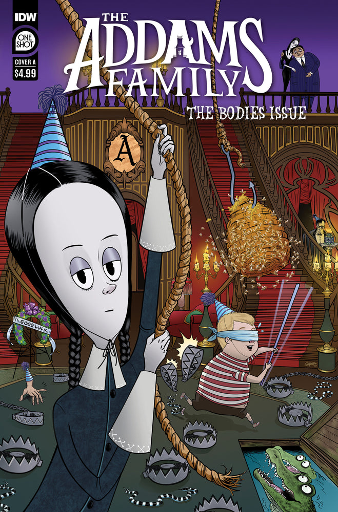 The Addams Family: The Bodies Issue Cover A (Clugston Flores) - Comics - Image - Pop Weasel