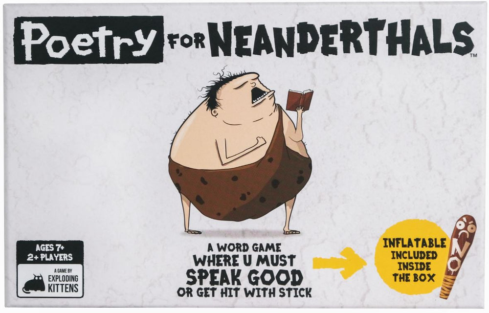 Pop Weasel Image of Poetry For Neanderthals (By Exploding Kittens) -  - Image - Pop Weasel