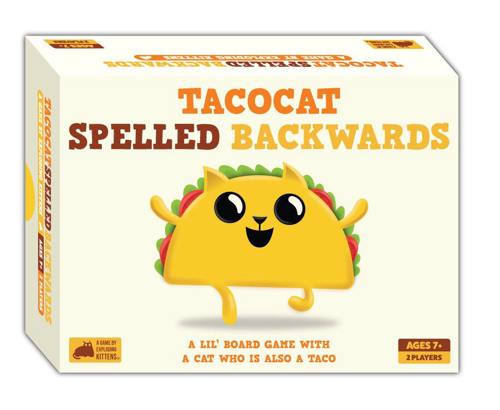 Pop Weasel Image of Tacocat Spelled Backwards (By Exploding Kittens) -  - Image - Pop Weasel