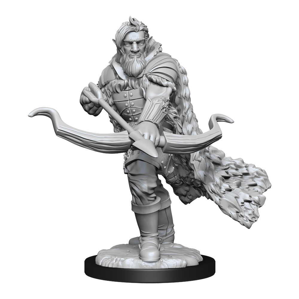 Pop Weasel Image of D&D Nolzurs Marvelous Unpainted Miniatures Firbolg Ranger Male - Minis and Paints - Image - Pop Weasel