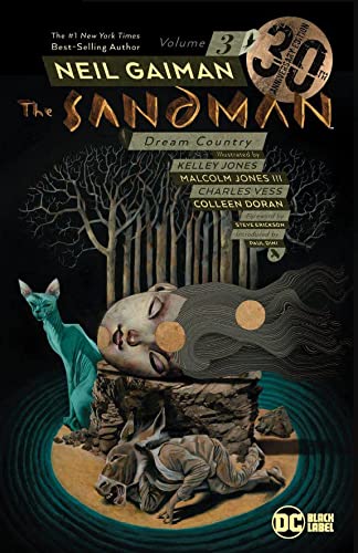 Front Cover The Sandman Vol. 03 Dream Country 30th Anniversary Edition ISBN 9781401285487 - Graphic Novels - Image - Pop Weasel