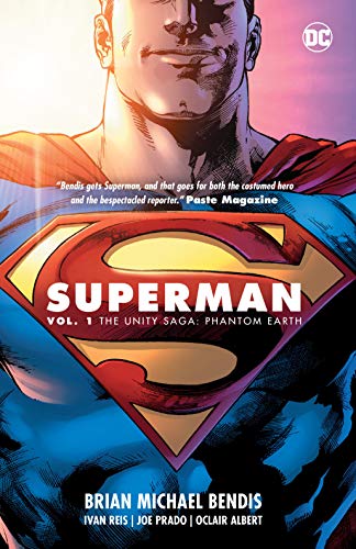 Front Cover Superman Vol. 01 The Unity Saga ISBN 9781401288198 - Manga - Image - Pop Weasel