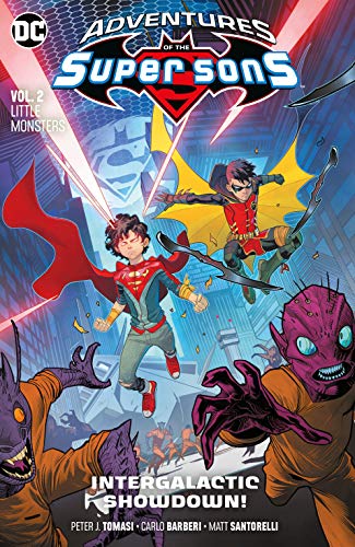 Front Cover Adventures of the Super Sons Vol. 02: Little Monsters ISBN 9781401295073 - Graphic Novels - Image - Pop Weasel
