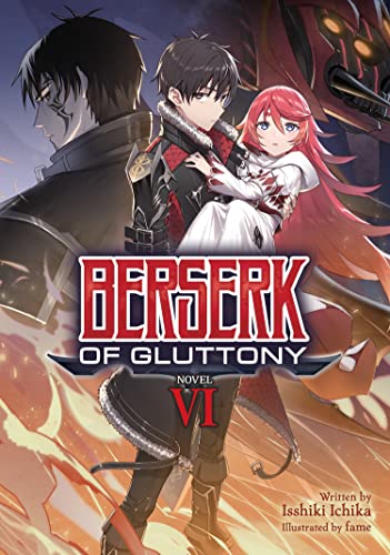 Front Cover Berserk of Gluttony (Light Novel) Vol. 06 ISBN 9781638582281 - Manga - Image - Pop Weasel