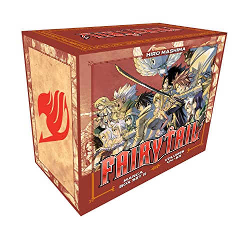 Front Cover FAIRY TAIL Manga Box Set 5 ISBN 9781646511532 - Manga - Image - Pop Weasel