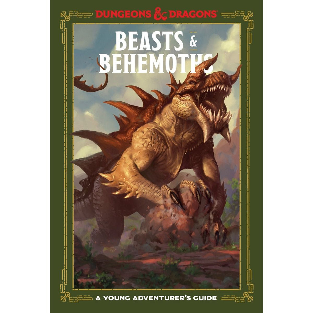 Pop Weasel Image of D&D Dungeons & Dragons Beasts & Behemoths A Young Adventurers Guide - Graphic Novels - Image - Pop Weasel