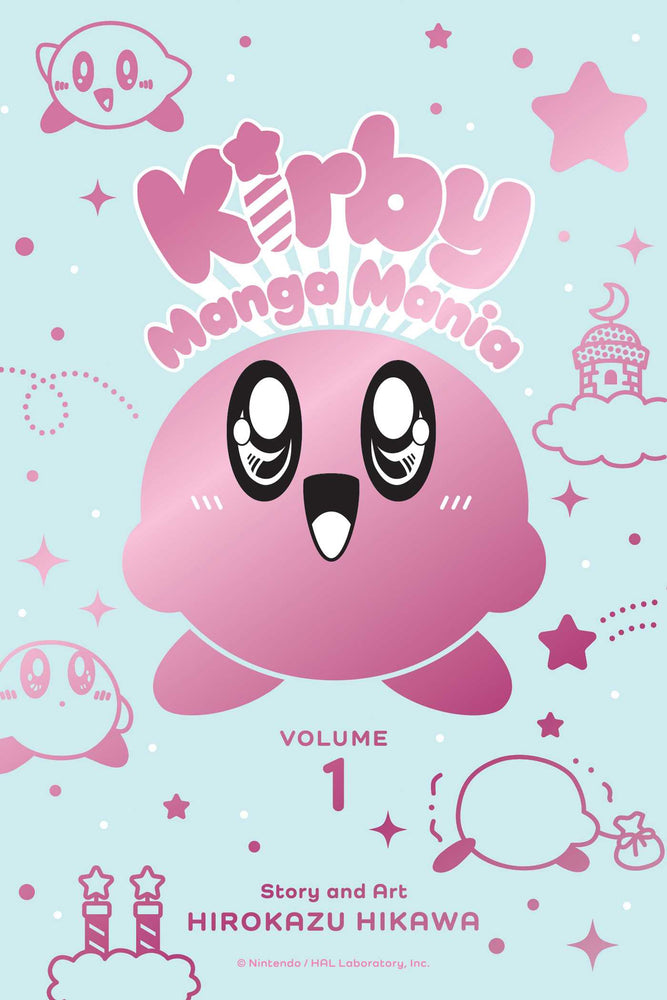 Front Cover Kirby Manga Mania, Vol. 01 ISBN 9781974722341 - Manga - Image - Pop Weasel