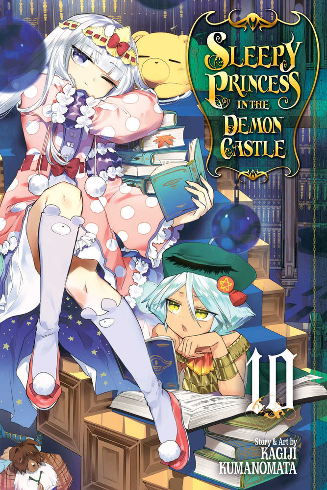 Front Cover Sleepy Princess in the Demon Castle, Vol. 10 ISBN 9781974709601 - Manga - Image - Pop Weasel