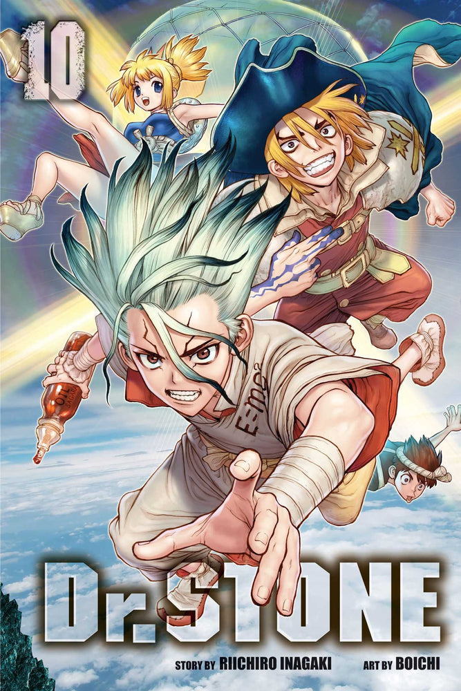 Front Cover Dr. STONE, Vol. 10 ISBN 9781974711215 - Manga - Image - Pop Weasel