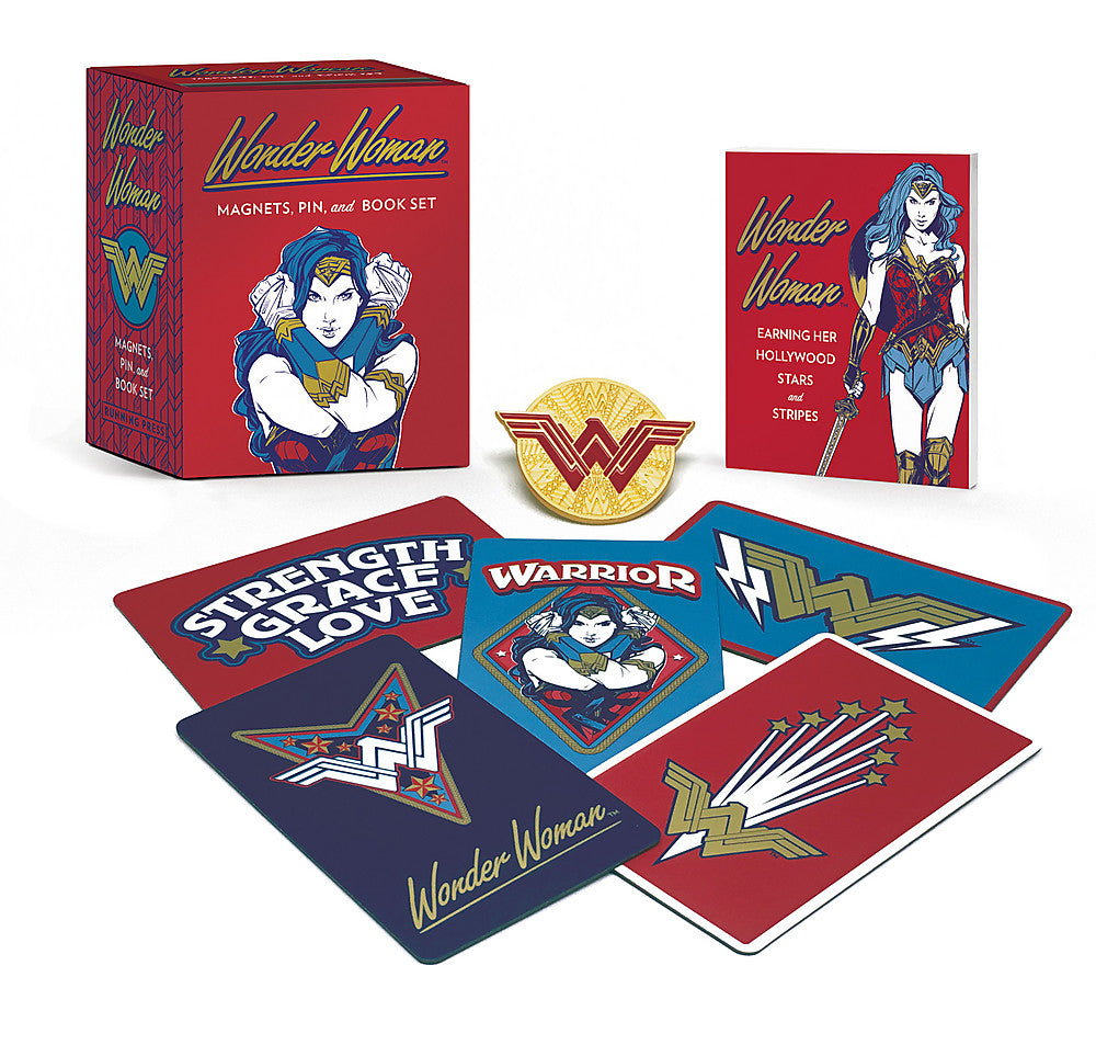 Wonder Woman: Magnets, Pin, and Book Set - Graphic Novel - Image - Pop Weasel
