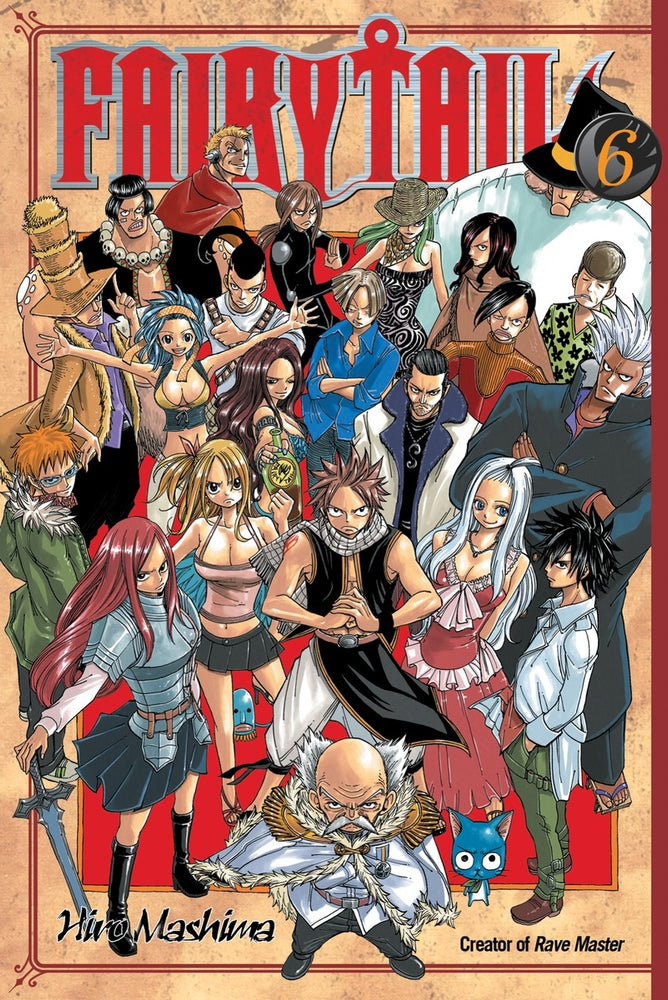 Front Cover Fairy Tail 6 ISBN 9781612620992 - Manga - Image - Pop Weasel