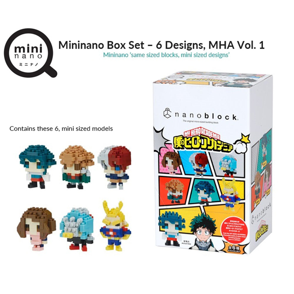 Nanoblock: Mininano - My Hero Academia Vol. 1 Blind Bag - Nanoblock - Image - Pop Weasel