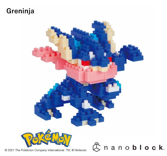 Nanoblock: Pokémon - Greninja - Nanoblock - Image - Pop Weasel