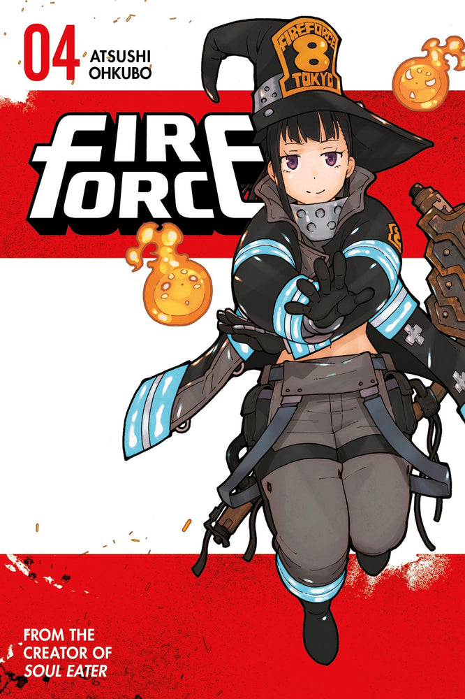 Front Cover Fire Force 04 ISBN 9781632364319 - Manga - Image - Pop Weasel