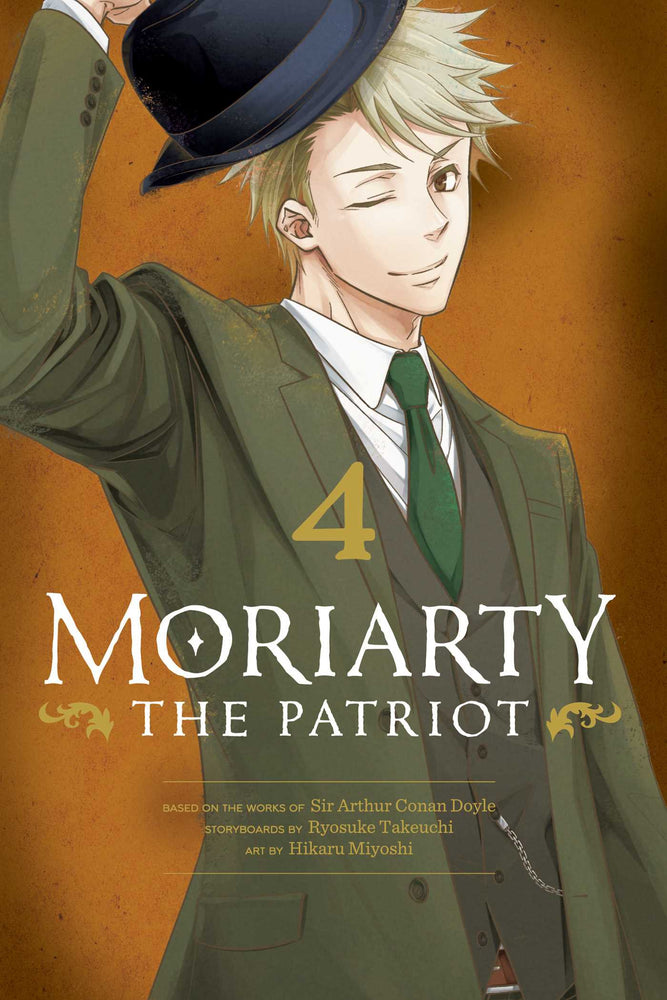Front Cover Moriarty the Patriot, Vol. 04 ISBN 9781974710508 - Manga - Image - Pop Weasel