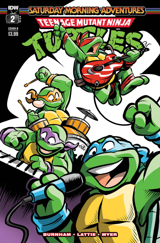 Pop Weasel Image of Tmnt Saturday Morning Adventures #2 Cover B Fosgitt (US Import)