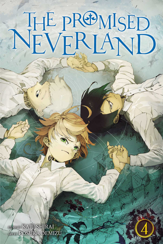 Front Cover - The Promised Neverland, vol 04 - Pop Weasel - Manga - Image - Pop Weasel