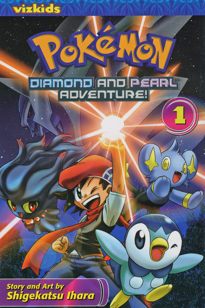 Front Cover - Pokémon Diamond and Pearl Adventure!, Vol. 01 - Pop Weasel - Manga - Image - Pop Weasel
