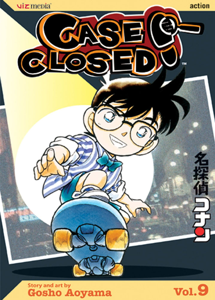 Front Cover - Case Closed, Vol. 09 - Pop Weasel - Manga - Image - Pop Weasel