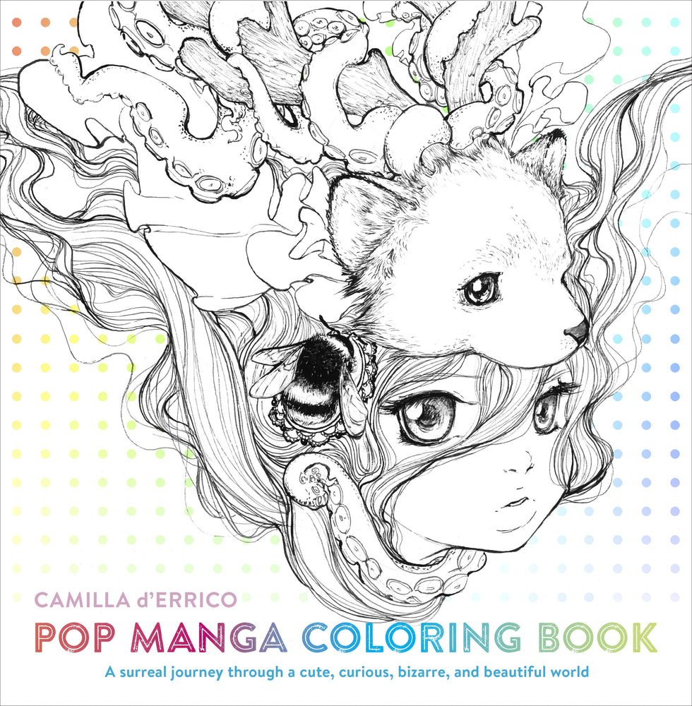 Pop Weasel Image of Pop Manga Coloring Book - Manga - Image - Pop Weasel