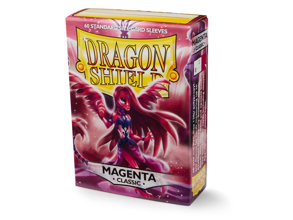Pop Weasel Image of Sleeves - Dragon Shield - Box 60 - Classic Magenta - TCG Accessories - Image - Pop Weasel