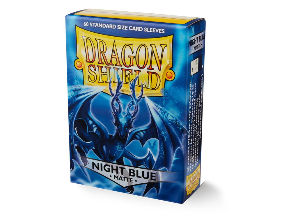 Pop Weasel Image of Sleeves - Dragon Shield - Box 60 - Japanese Classic Night Blue - TCG Accessories - Image - Pop Weasel