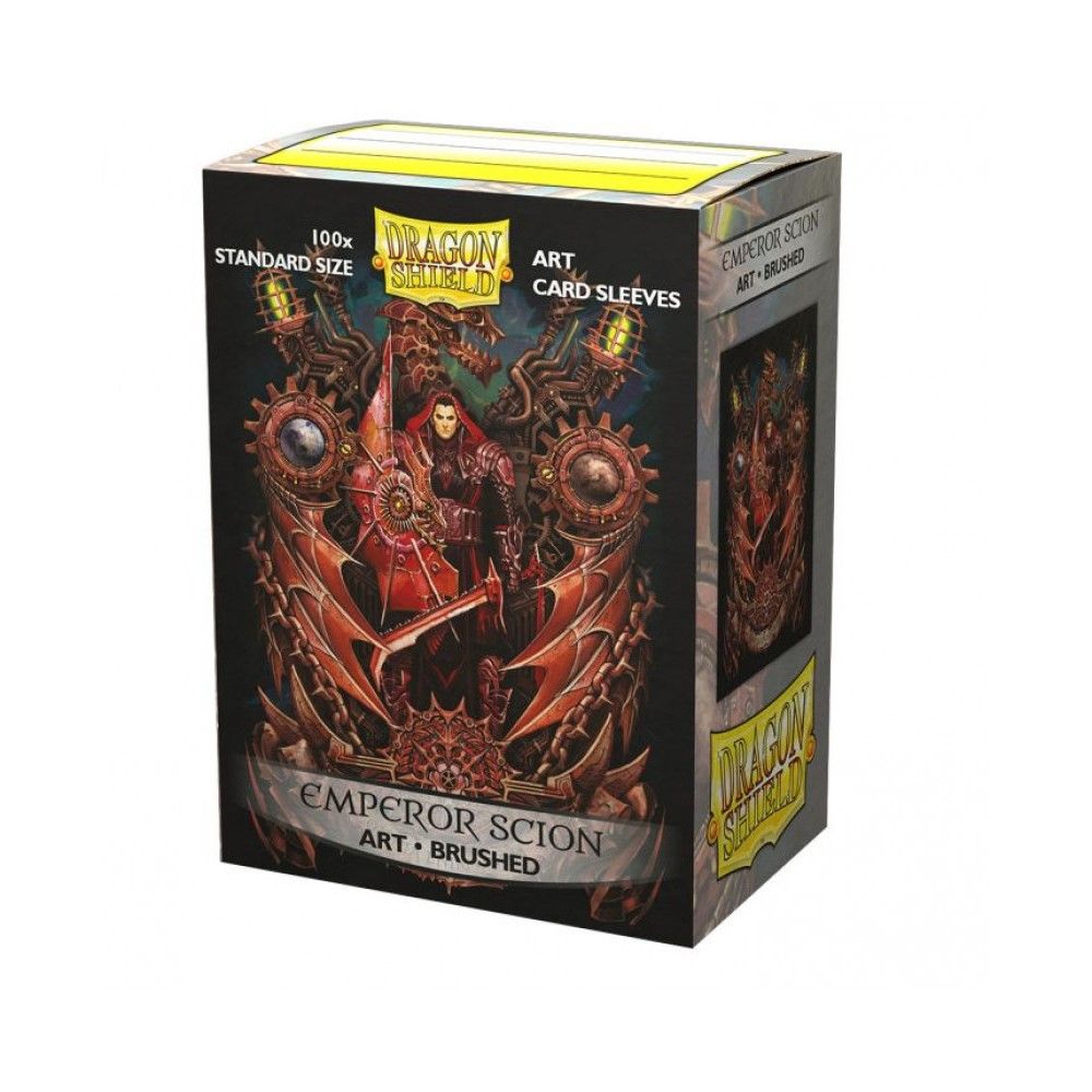 Pop Weasel Image of Sleeves - Dragon Shield - Box 100 - MATTE Art - Brushed Art Emperor Scion - TCG Accessories - Image - Pop Weasel
