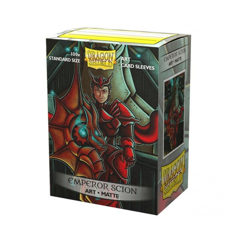 Pop Weasel Image of Sleeves - Dragon Shield - Box 100 - MATTE Art - Emperor Scion - TCG Accessories - Image - Pop Weasel