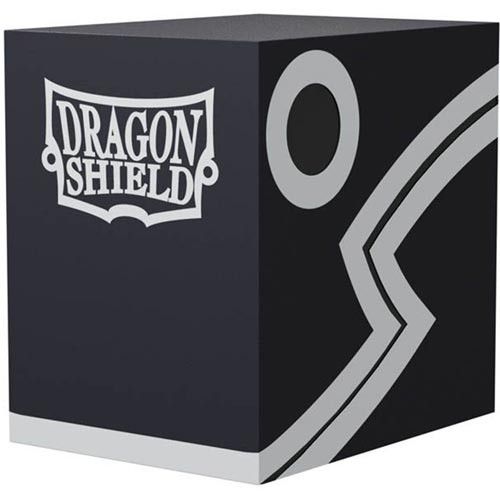 Pop Weasel Image of Deck Box Dragon Shield Double Shell - Black/Black - TCG Accessories - Image - Pop Weasel