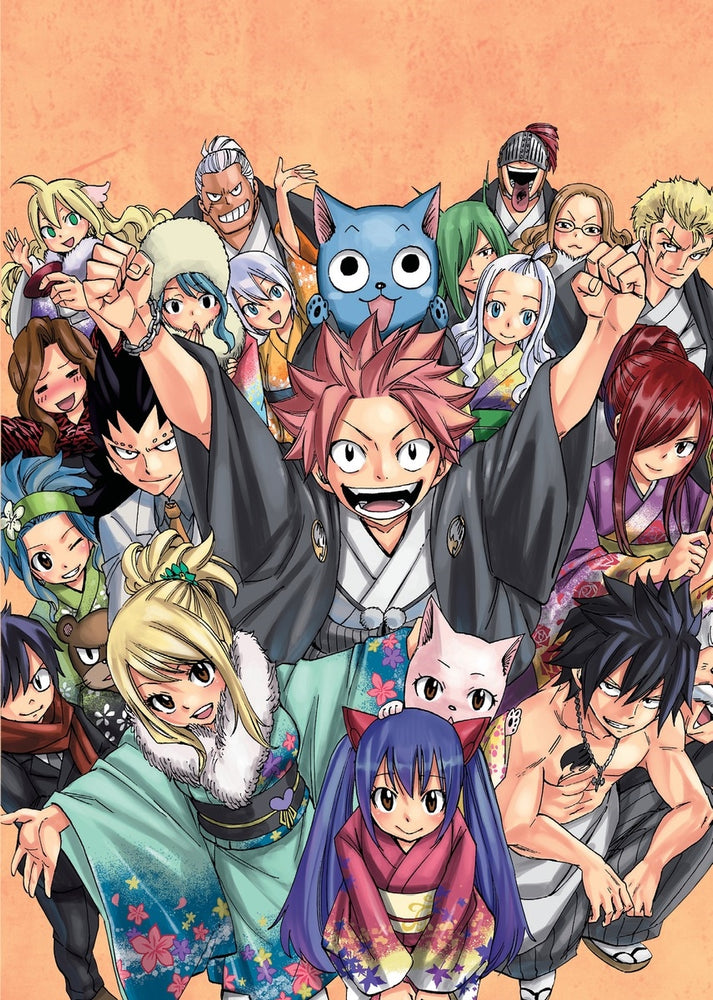 Front Cover Fairy Tail Day Planner 2017 - 2018 ISBN 9781632364203 - Books - Image - Pop Weasel