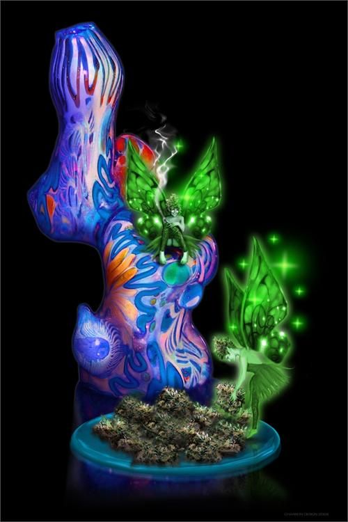 Pop Weasel Image of Herbal Fairy Poster