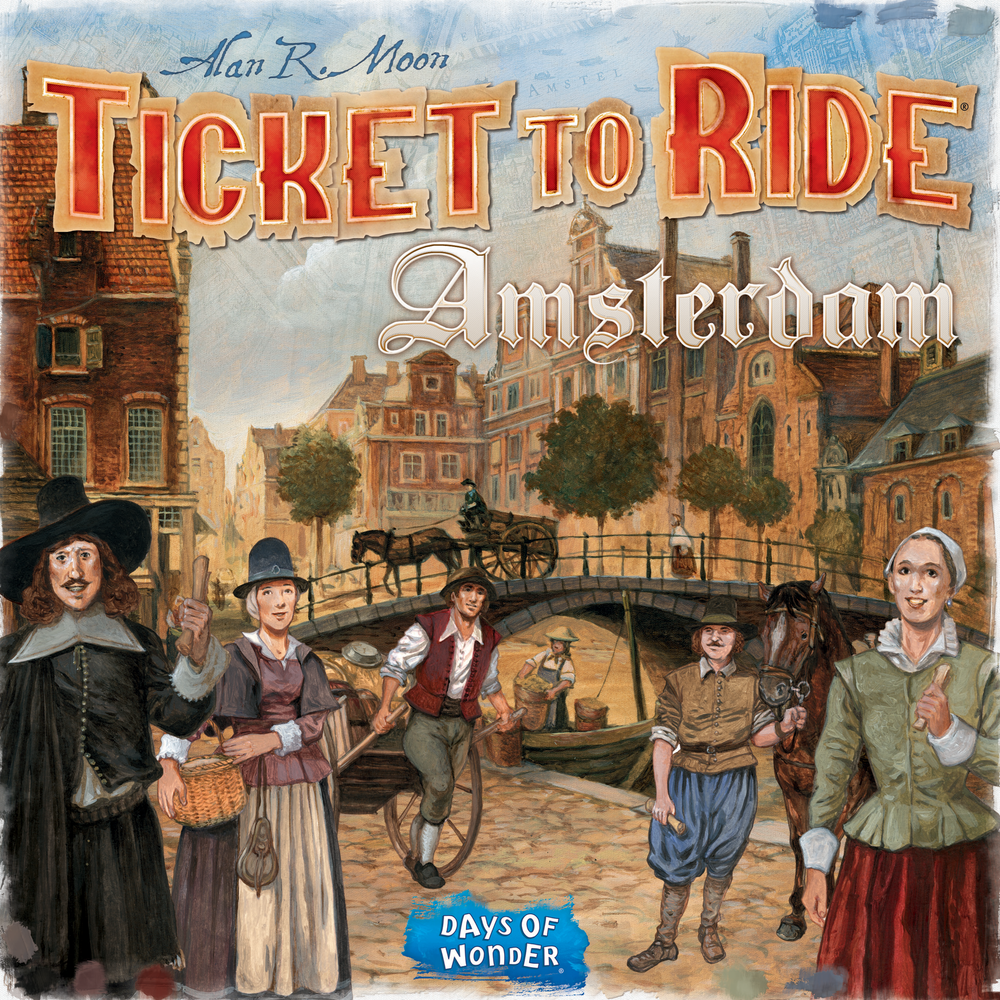 Pop Weasel Image of Ticket to Ride Amsterdam - Board Games - Image - Pop Weasel