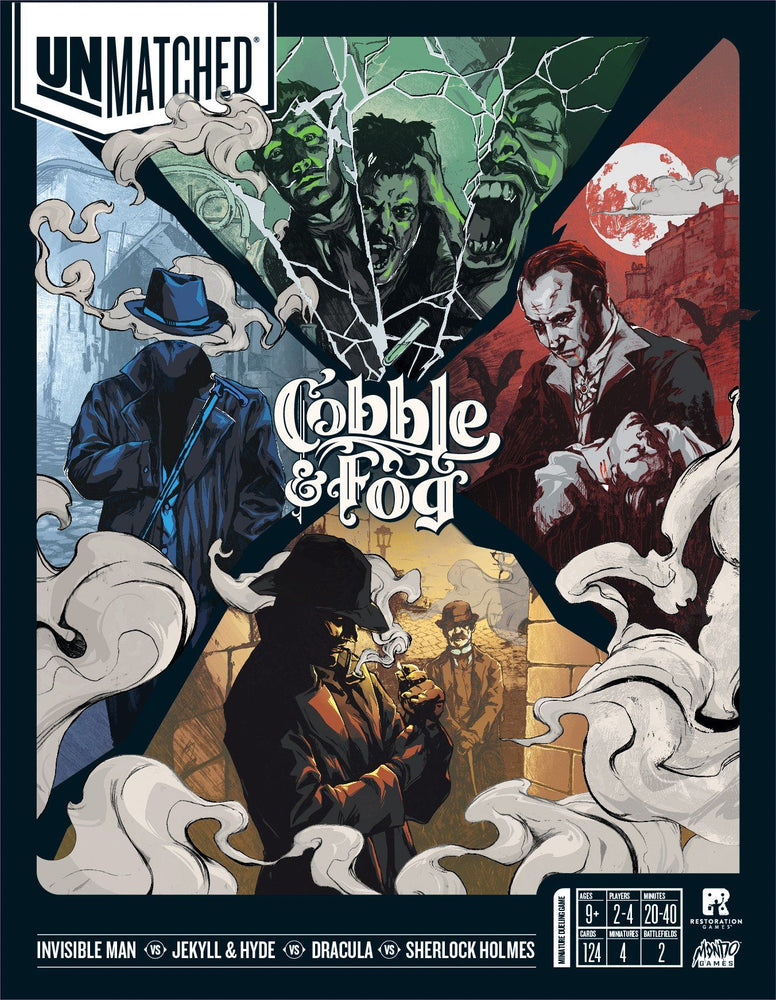 Pop Weasel Image of Unmatched Cobble and Fog - Board Games - Image - Pop Weasel