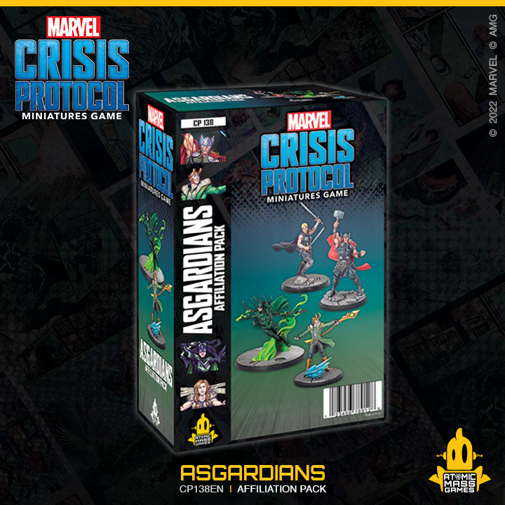 Pop Weasel Image of Marvel Crisis Protocol Miniatures Game Asgardians Affiliation Pack - Board Games - Image - Pop Weasel