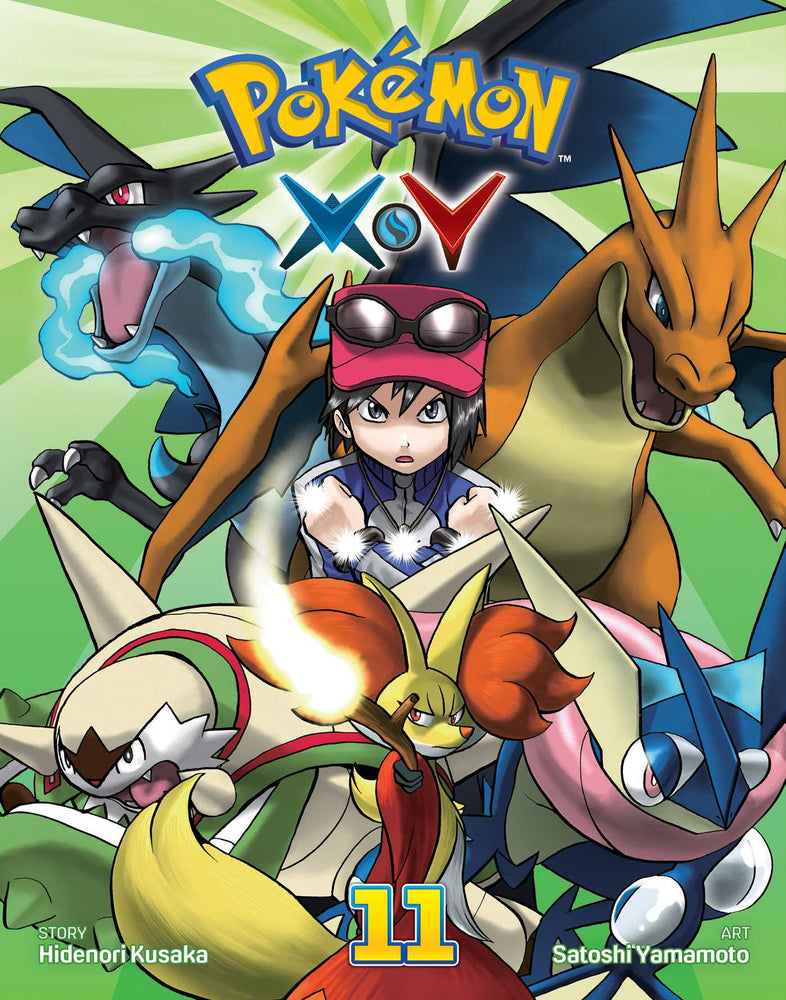 Front Cover - Pokémon X•Y, Vol. 11 - Pop Weasel - Manga - Image - Pop Weasel