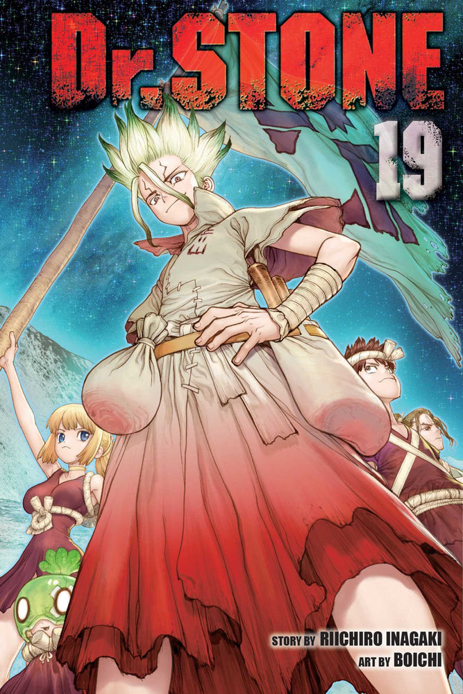 Front Cover Dr. STONE, Vol. 19 ISBN 9781974725151 - Manga - Image - Pop Weasel
